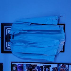 Blue chaps dress shirt